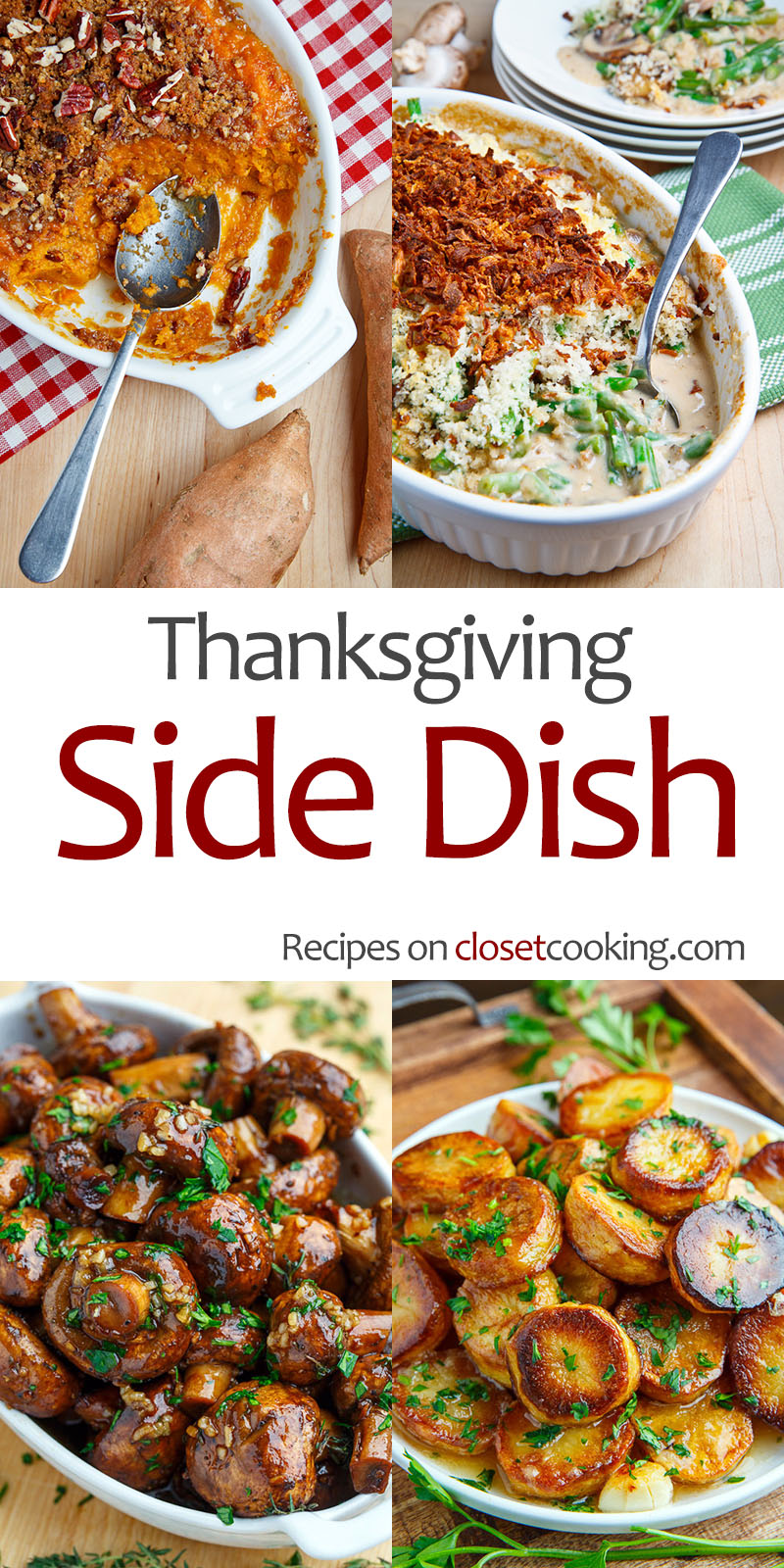 Recipes for Side Dishes for Thanksgiving