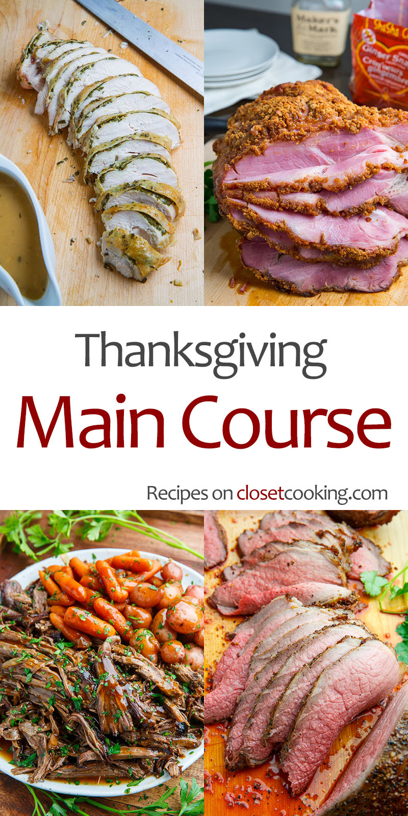 Recipes for Thanksgiving Main Dishes