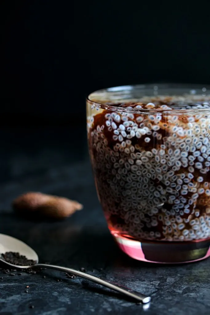 Sabja Seed Lemonade Preparation