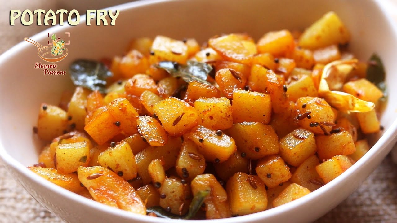 Simple and Fast South Indian Style Aloo Fry Recipe