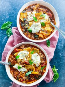 Simple Weeknight Lasagna Soup Recipe