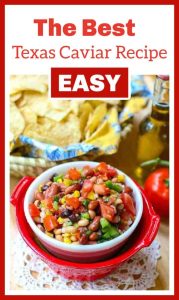 Texas Caviar: A Tasty Bean and Vegetable Salad