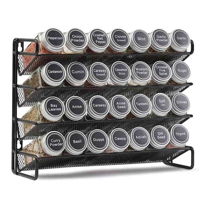 SpaceAid 28-Jar Spice Rack Organizer at Amazon