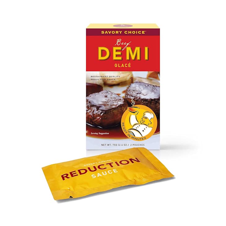 Savory Choice Beef Demi Glace Reduction Sauce Packet 75gr at Amazon