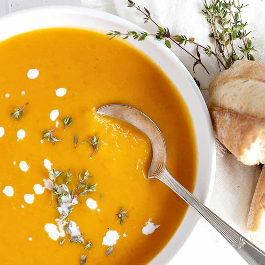 Warm Butternut Squash Soup Recipe