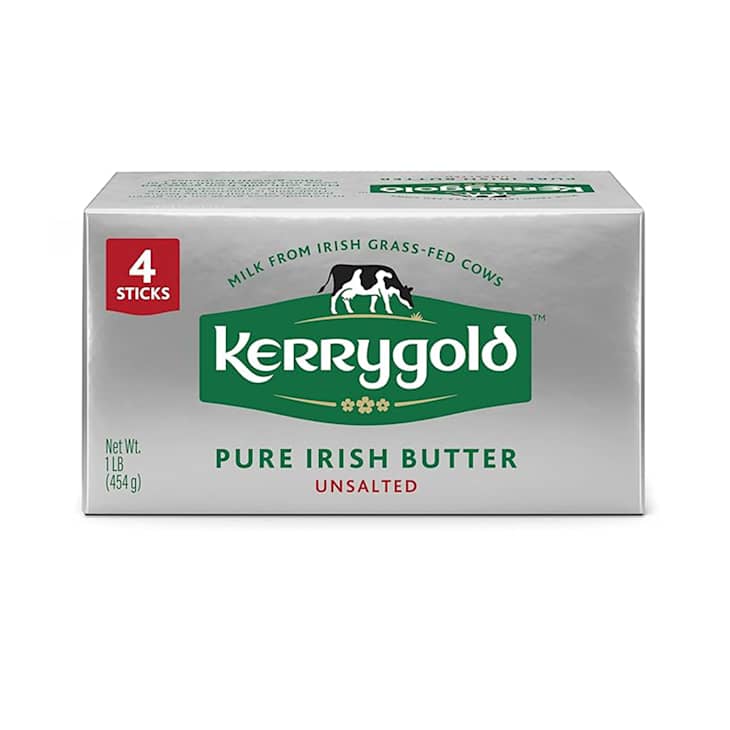 Kerrygold Grass-Fed Pure Irish Unsalted Butter Sticks at Amazon