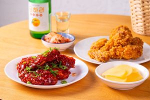 Air Fryer Dish for Korean Fried Chicken
