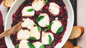 Baked Goat Cheese Appetizer in the Oven