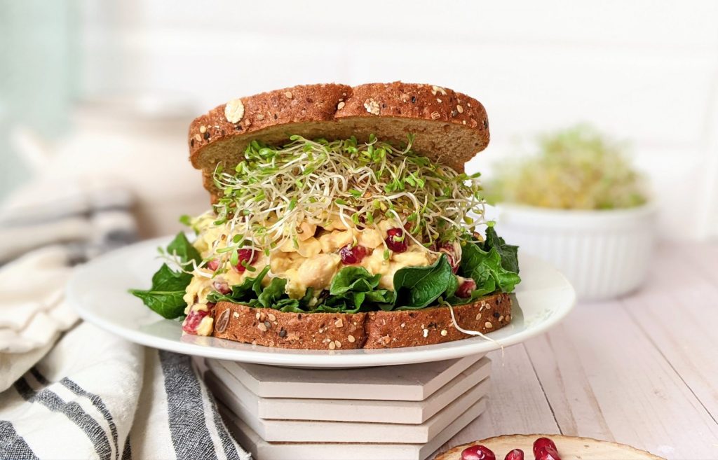 Easy and Tasty Chickpea Salad Sandwich Recipe