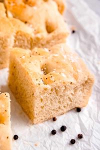 Focaccia Sandwich featuring Grinder Components