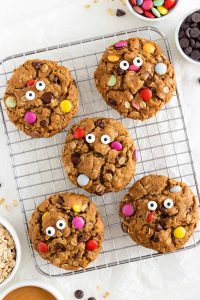 Gluten-Free Vegan No-Bake Monster Cookies Recipe
