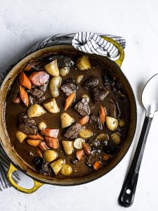 One-Pot Beef Stew Recipe with Hearty Red Wine Sauce