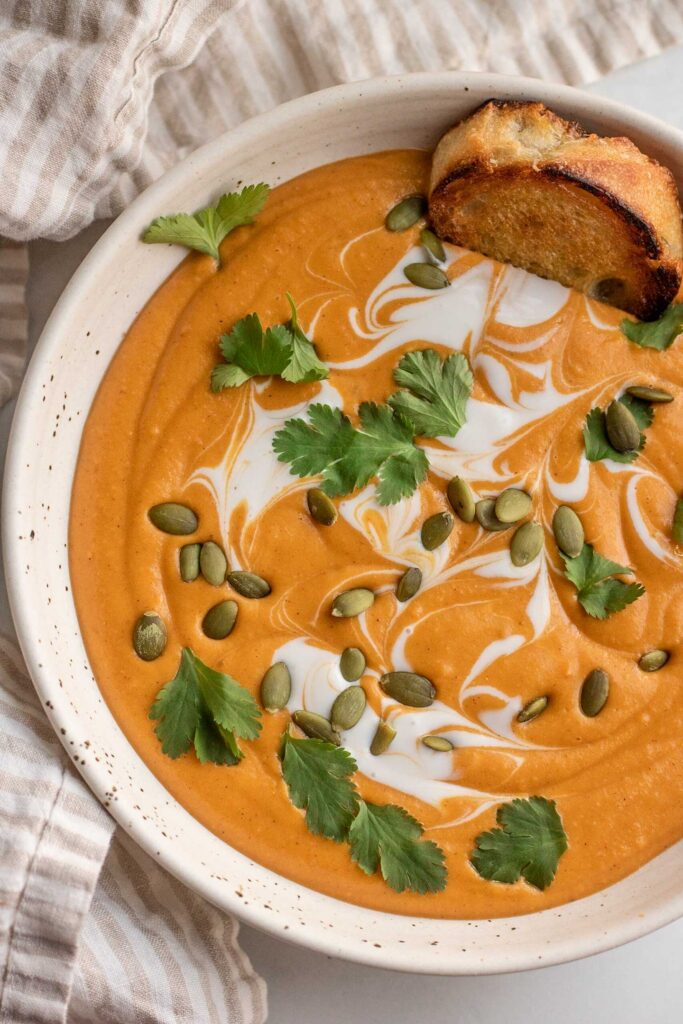 One-Pot Miso Soup Recipe with Kabocha Squash and Chickpeas