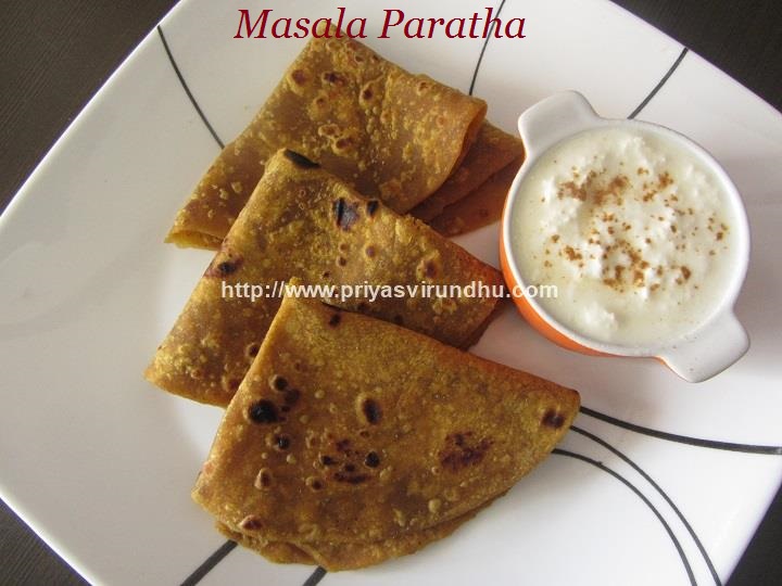 Recipe for Masala Paratha
