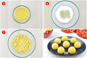Recipe for Preparing Besan Ladoo