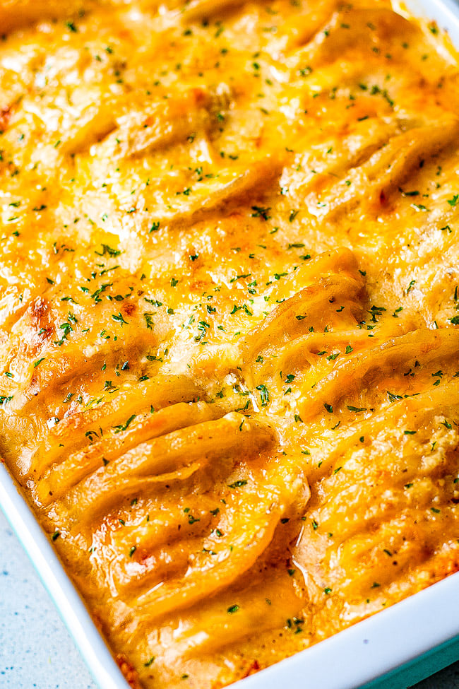 Recipe for Scalloped Potatoes Baked