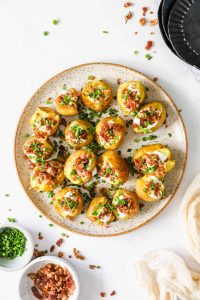 Selection of Toppings for a Stuffed Baked Potato