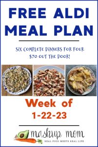 Weekly Meal Schedule for December 22, 2025