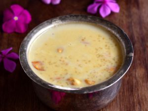 Wheat Semolina Kheer (Godhuma Rava Payasam)