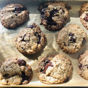 Double Chocolate and Buckwheat Biscuits Recipe by Aran
