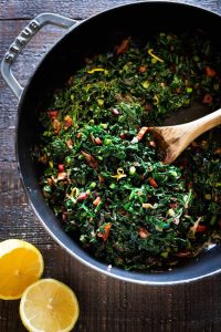 Easy and Fast Sautéed Kale Recipe
