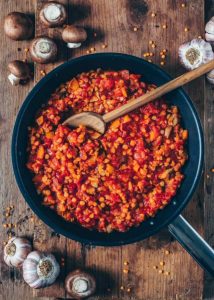 Fast and Simple Lentil Bolognese in 30 Minutes