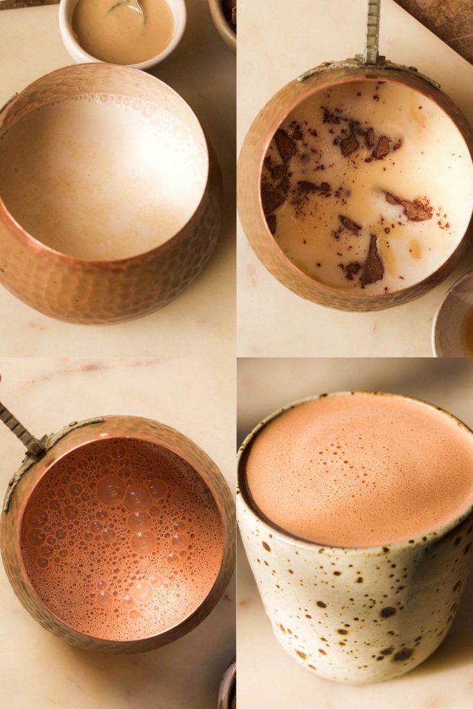 Protein-Packed Tahini Hot Cocoa Recipe