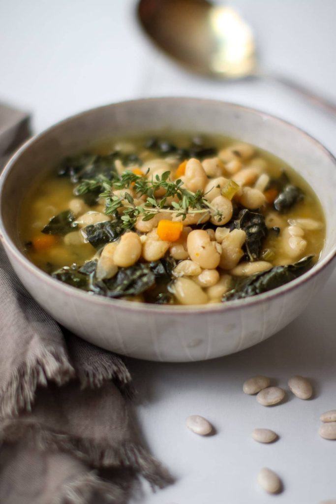 Protein-Rich and Fiber-Full Kale, Sausage, and White Bean Soup