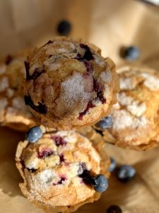 Recipe for Blueberry Muffins from Jordan Marsh