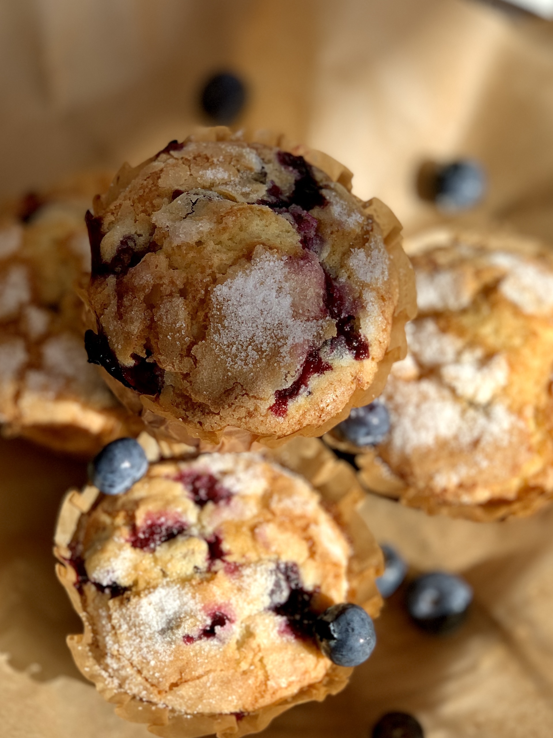 Recipe for Blueberry Muffins from Jordan Marsh