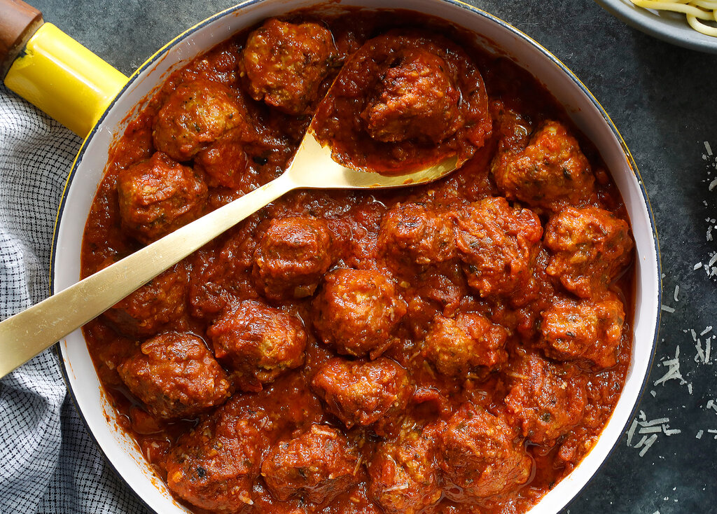 Thanksgiving-Themed Turkey Meatballs Recipe