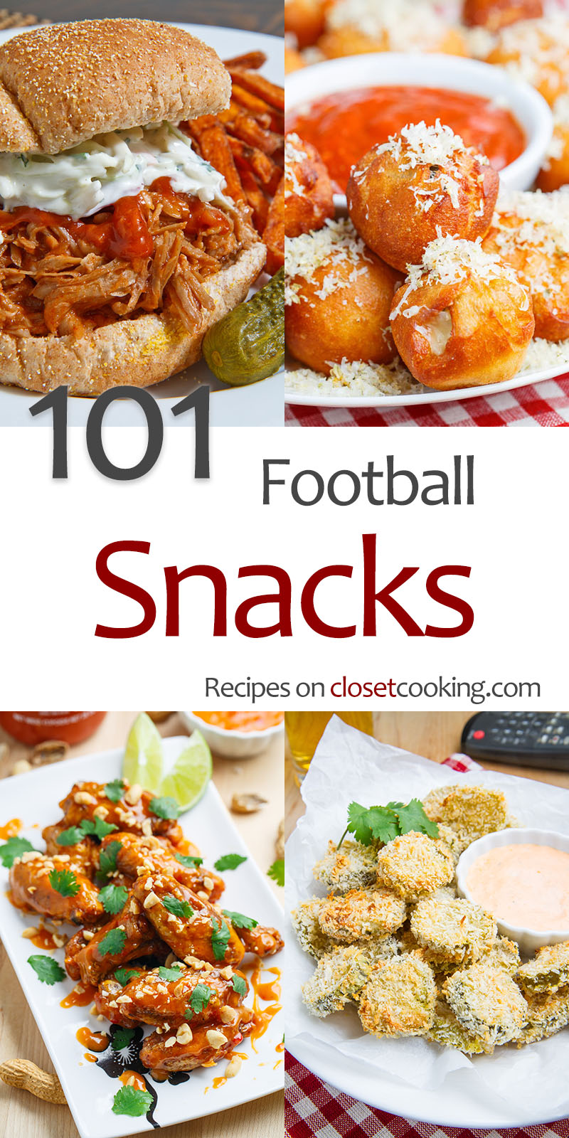 An Extensive Manual to 101 Football Snack Recipes
