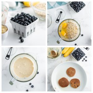 Blender-Made Oatmeal Pancakes Instructions