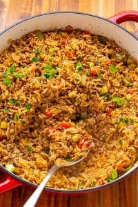 Cajun-Inspired Fiery Dirty Rice Recipe