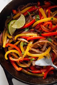 Chipotle-Inspired Fajita Veggies Recipe