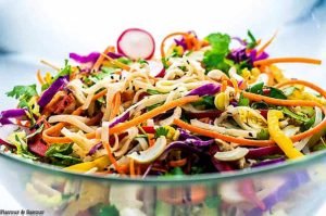 Crispy Veggie Noodle Salad Recipe
