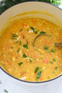My Favorite Recipe for Chicken and Lentil Soup