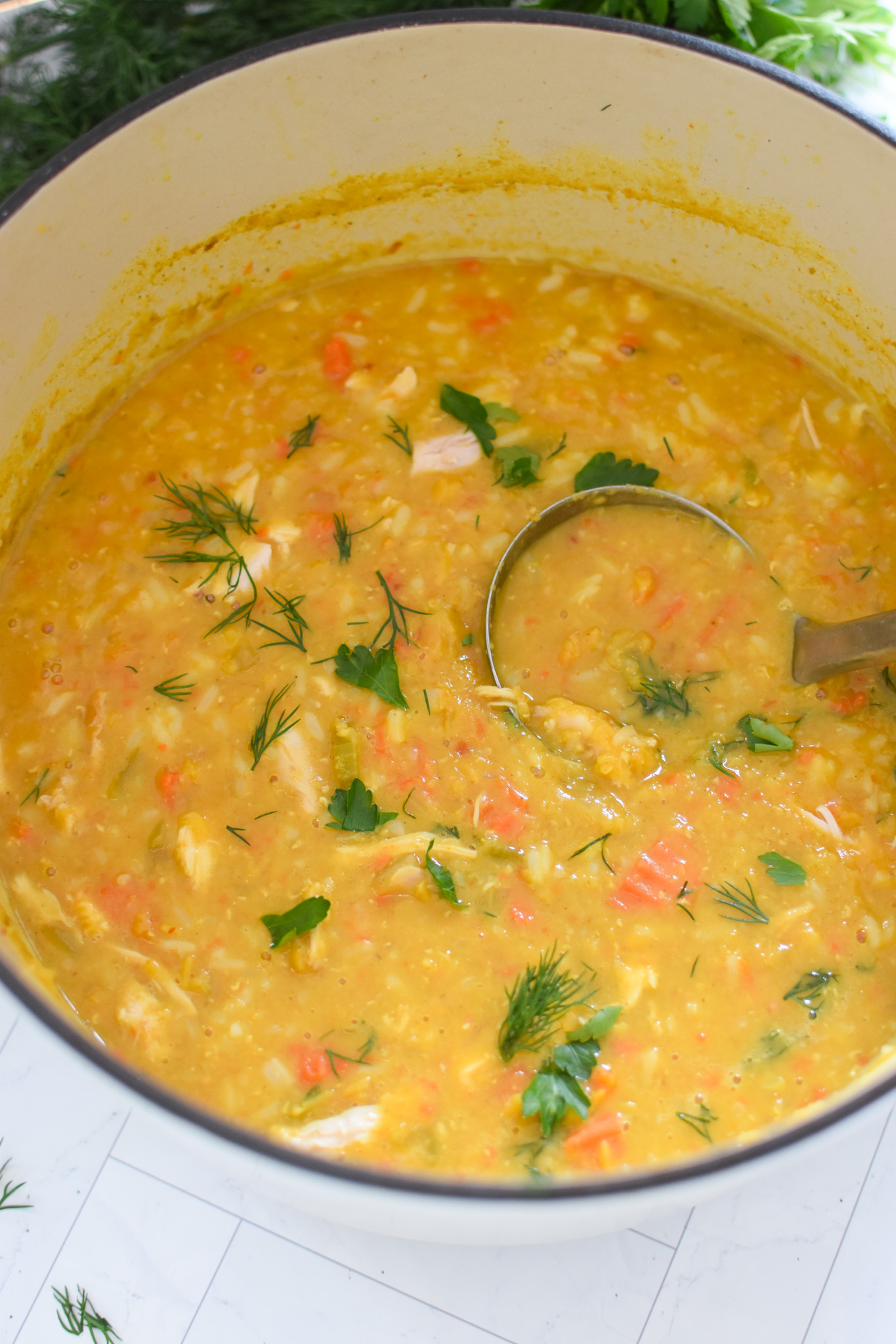 My Favorite Recipe for Chicken and Lentil Soup