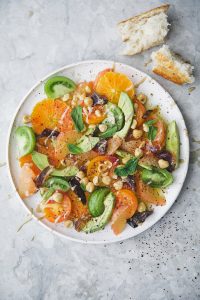 Orange, Date, and Avocado Salad Recipe for the Month of April