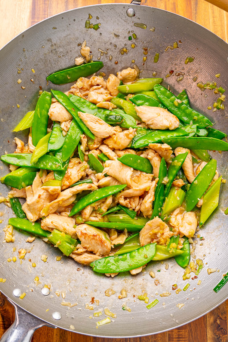 Poultry with Green Onions