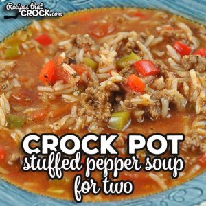 Simple Crockpot Recipe for Comforting Stuffed Pepper Soup