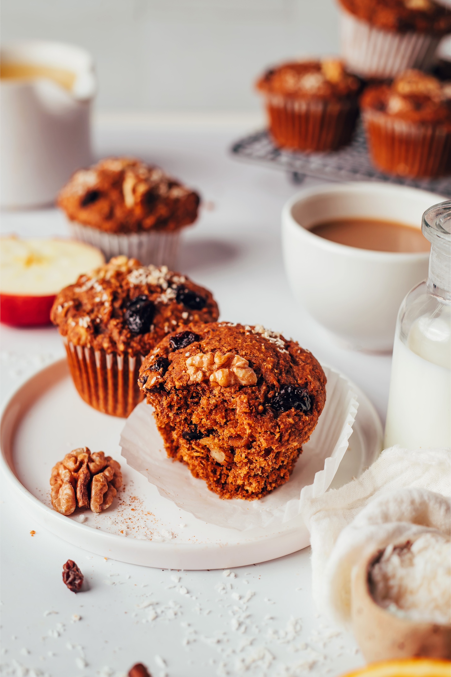 Vegan and Gluten-Free Recipe for Morning Glory Muffins