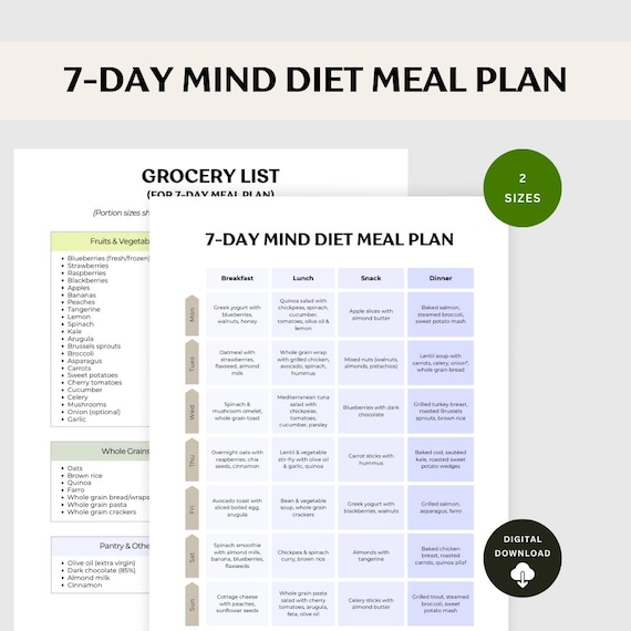 Weekly Meal Schedule for March 2, 2026