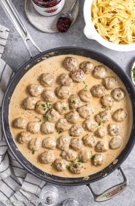 An Adaptable One-Pan Meatball Dish for Frequent Indulgence