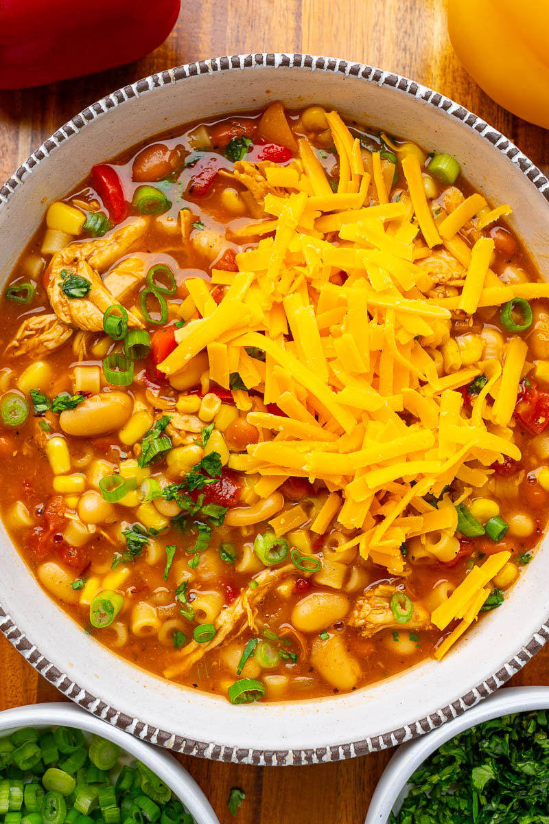 Barbecue-Style Chicken Noodle Soup Recipe