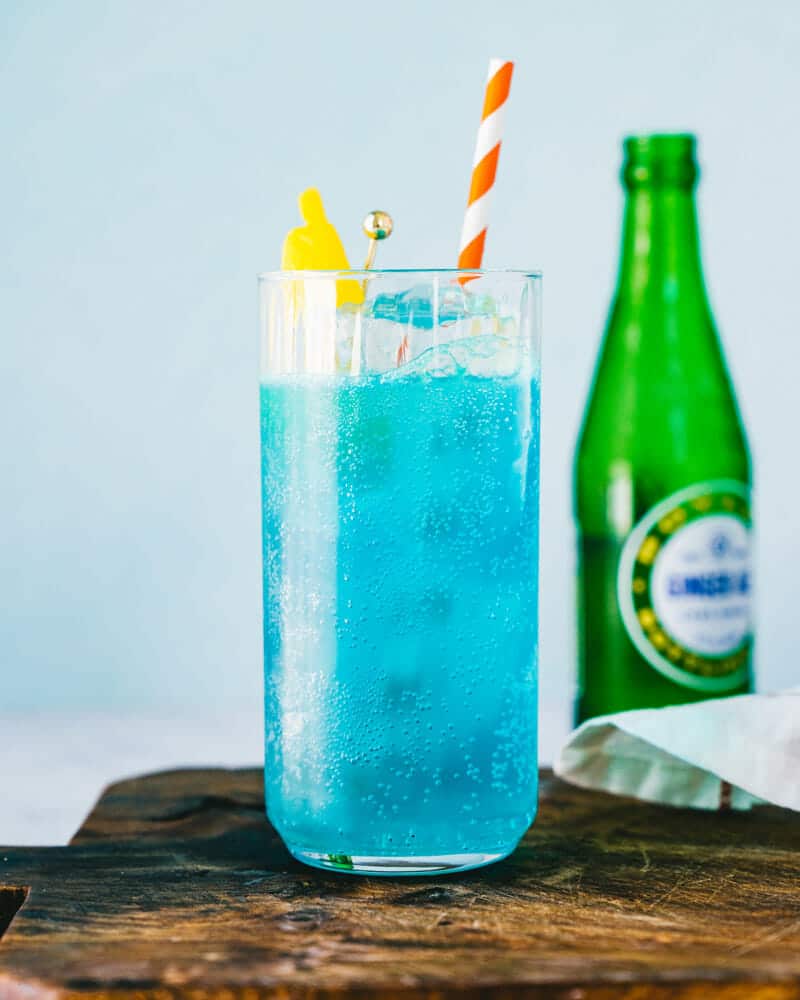 Blue Long Island Iced Tea Drink Formula