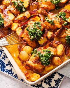 Chargrilled Chicken with Chimichurri Dressing