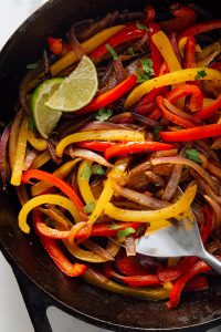 Chipotle-Style Fajita Vegetables Recipe