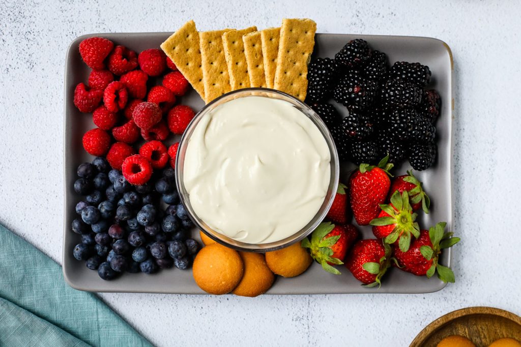 Easy Fruit Dip Recipe with Three Ingredients