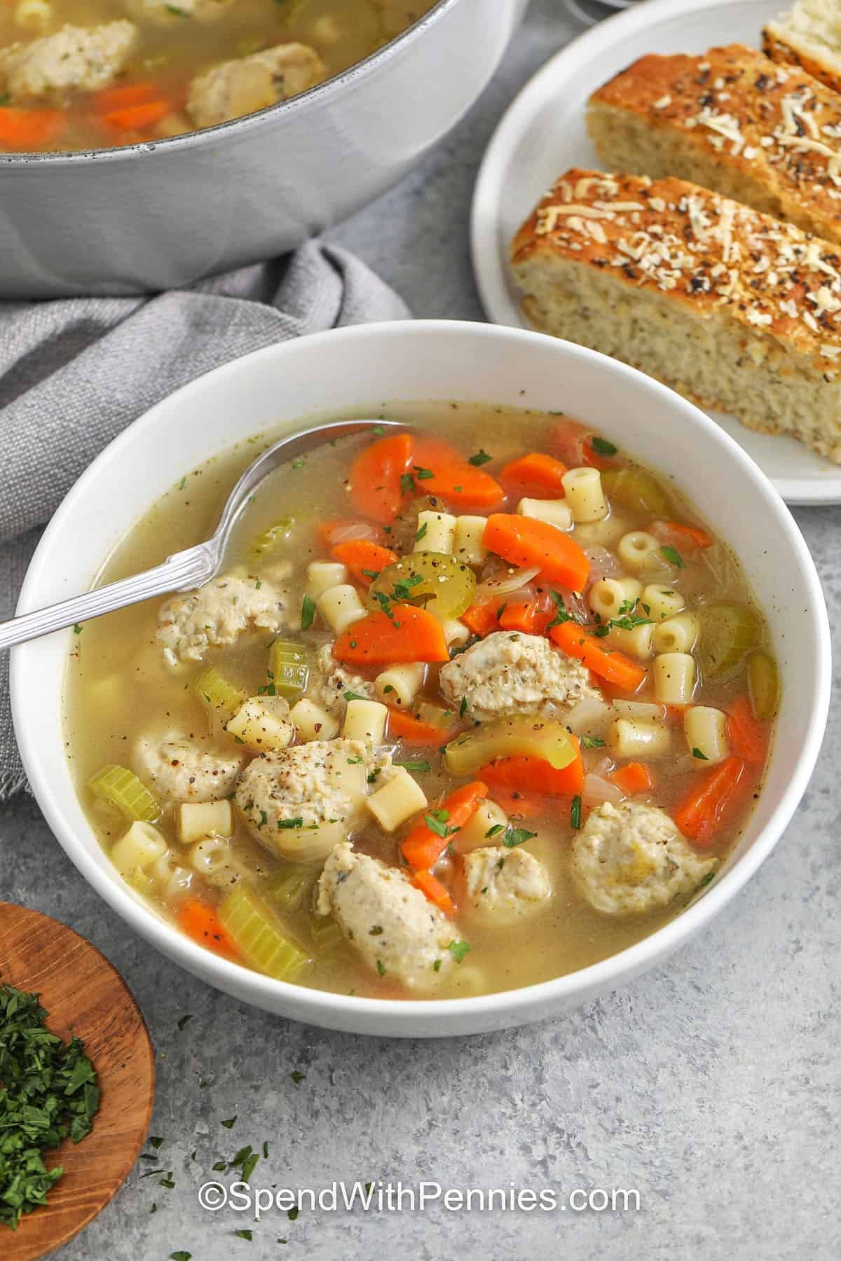 Fast and Simple Chicken Meatball Soup Recipe for Hectic Evenings